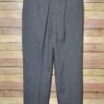 JM Collection Petite Gray Straight Leg Trousers Pants Size 10 10P Career Office Photo 2