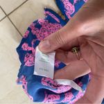 Lilly Pulitzer Elephant Print Blouse with Zipper Sz Small Photo 2