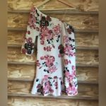 Indulge  In Style floral one shoulder bell sleeve Medium dress Photo 2