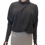 Nike Dri-Fit XS mock neck cropped wrap shawl poncho SP 2860 Photo 1