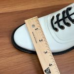 Acne Studios  White Leather Derby Oxford Lace Up Chunky Heels Shoes Size 37 Photo 12