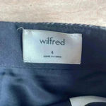 Artiza Wilfred Essonne Plaid Mini Skirt Wool Cashmere Blend Sz 4 Tan Photo 6