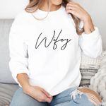 SheIn White 'Wifey' Women's Top Photo 1