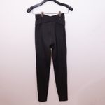 Nike Sportswear Women's JDI Ribbed Knit Stretch Cut Out Leggings Pants Black XS Photo 3