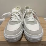 blowfish  Gray Maxis Pink Stripe White Platform Sneakers 10 Photo 5