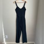 Ramy Brook  Whitley Lace Up Sleeveless Wide Leg Jumpsuit Black Size Women’s 4 Photo 2