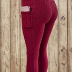 Tie dye Scrunched up butt lifting leggings TikTok yoga pants Size M Photo 0