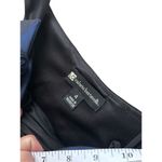 Valerie Bertinelli - black/navy stretch knit lined spaghetti strap dress Sz 4 coc Photo 4