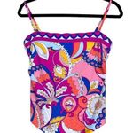 Trina Turk  Sevilla Tankini Top Handkerchief Hem Women’s Size 8/10? Photo 0