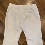 Tahari  Womens White Flare Dress Pants Size 14 Photo 3