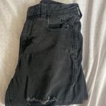 American Eagle next level stretch black ripped  curvy hi rise jegging Photo 10