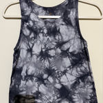 Tangerine  Monochrome Tie-Dye Crop Top Photo 0