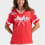 Hybrid Apparel  Red Racing Women's Top Photo 0