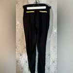 Anthropologie Tulle Black and Yellow Embroidered Pants Size 31 Photo 1