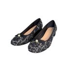 Christian Dior NIB Ballet Pumps in Black and White Cannage Tweed Size 40 Photo 5