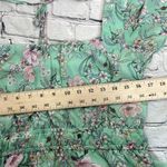Lila Rose Lily Rose Seafoam Green Floral Short Sleeve Scoop Neck Mini Length Dress Size XL Photo 11