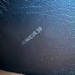 Via Spiga Shoes Womens 9 Black Suede Leather Slip On Sneaker Minimalist EU39 Photo 10