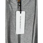 We Wore What NWT Heather Grey Zip Front Leisure Suit Jumpsuit Hoodie Size S Photo 11