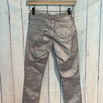 AG Adriano Goldschmied NWOT  Pink Faux Leather Skinny Jeans Photo 6