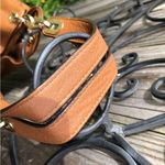 Michael Kors Fulton Chain Tan Pebbled Leather Tote Purse 3 Compartment Hobo Photo 3