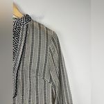 Tory Burch Corossol Black White Cotton V-Neck Mini Dress Coverup Sz 0 Photo 5