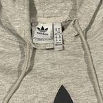 Adidas  Women’s Gray  and Black‎ Trefoil Hoodie Size  Large Photo 3