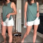 Zyia  finesse athletic tank top in Olive Green Size Medium Photo 3