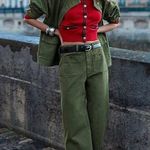 J.Crew NWT Cashmere Sweater Lady Jacket in Cardinal Red Navy Contrast Trim S Photo 1