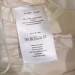 Anthropologie Mare Mare x Curved Hem Chino Pants Wide Leg Small Light Sand Tan Photo 7