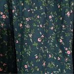 Reformation NWT Fairfield Green Floral Cotton Maxi Dress in Coriander Size 0 Photo 10