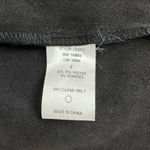 Sage the Label Black Crisscross Back Straps Mini Dress size Small Faux Leather Photo 10