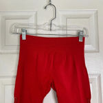 ADIDAS x Stella McCartney Essentials Seamless Mesh Tight Bright Red Size Small Photo 8