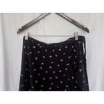 & Other Stories Paris Atelier & Other Stories Skirt Women’s 6 Black Floral Midi Ruffle Wrap Photo 2