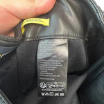 Anthropologie Maeve The Colette Pants Wide-Leg Faux Leather Black Size 33 Photo 11