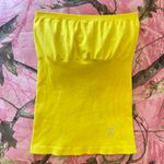 Marciano y2k summer bright yellow  rhinestone tube top Photo 0