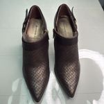 Bandolino  Brown Textured Heeled Boots Photo 1