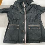 Levi's Levi’s Washed Black Utility Field Cargo Jacket Size Medium Photo 5