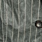 NWT -  So Real So Right Juniors black pinstriped blazer - Size Large Photo 3