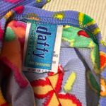 Red and Purple One Piece Swimsuit with Cover up Skirt Size M Photo 6