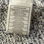 Jack by BB Dakota white black long story short marled french terry Blazer XS Photo 11