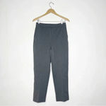 EXPRESS editor Straight Leg Super High Rise Gray Trouser Pants Size 6 NWOT Photo 2