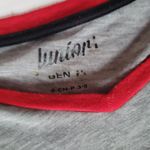 None Wisconsin Badgers Short Sleeve V Neck Top Size Small Photo 3