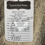 Cecilia Couture Off Shoulder Ruched Mermaid Gown‎ Ivory Size 6 Gold Photo 7