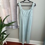 Light blue denim Y2K jeans dress overalls Size M Photo 1
