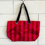 Victoria's Secret Victoria’s Secret Red and Pink Satin Tote Bag. Photo 1