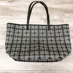 Kate Spade Oversized Printed Tote Black & Gray Photo 2
