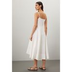 DUNST Women's White Flattering V Photo 1
