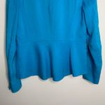 Veronica Beard Dickey Jacket Mile Turquoise Peplum Blazer Women Size 4 Photo 10