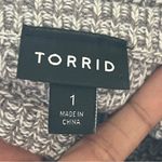 Torrid | Heather Gray Keyhole Neckline Knit Sweater Sz 1X Photo 8