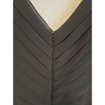 Carmen Marc Valvo Bandage Dress Little Black Dress LBD Cocktail Party Size 6 Photo 4